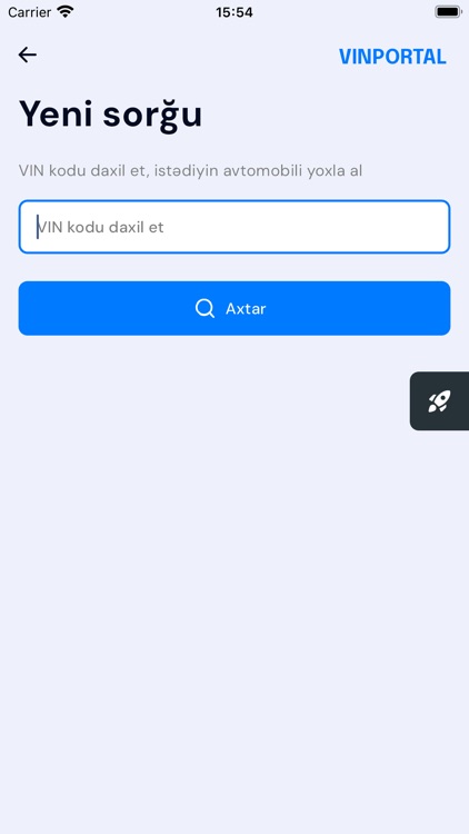 VINPORTAL - VIN sorğulama