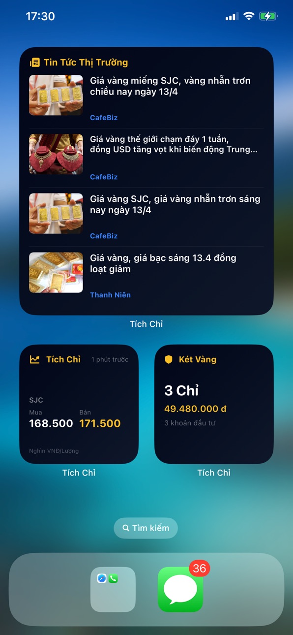 iPhone screenshot