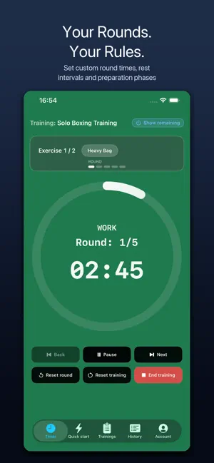 Boxing Timer: BoxTime screenshot 1
