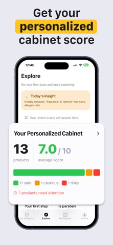 AI Food Ingredient Scan · dert screenshot
