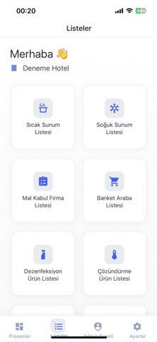 GastroBlue Check App screenshot