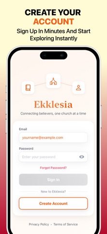 Ekklesia: Church Community iPhone screenshot