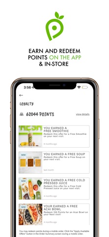 Goji Juicery and Kitchen iPhone screenshot