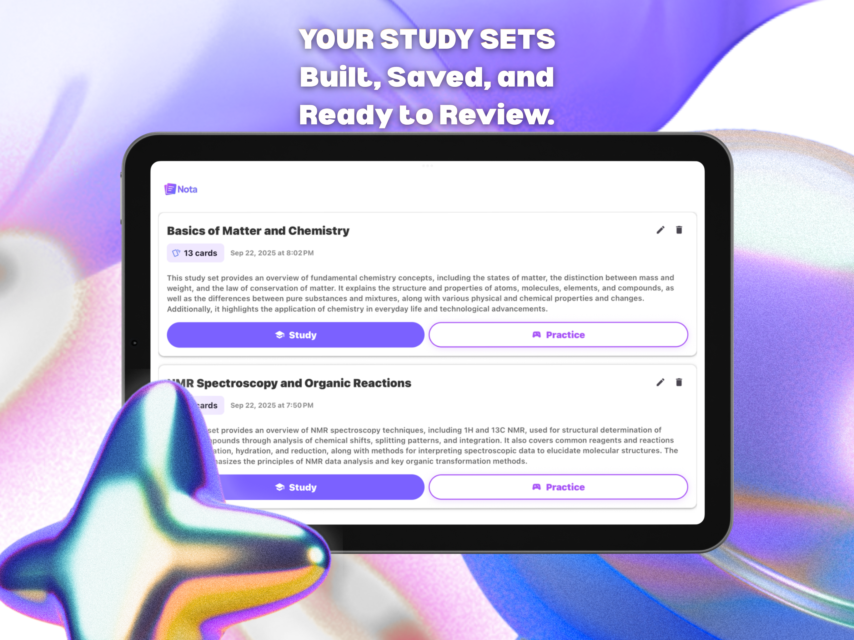 Nota: AI Notecards & Test Prep screenshot 10