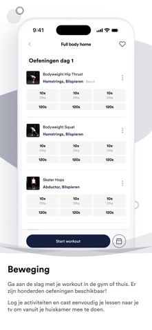 PFN Vitaliteitsapp screenshot