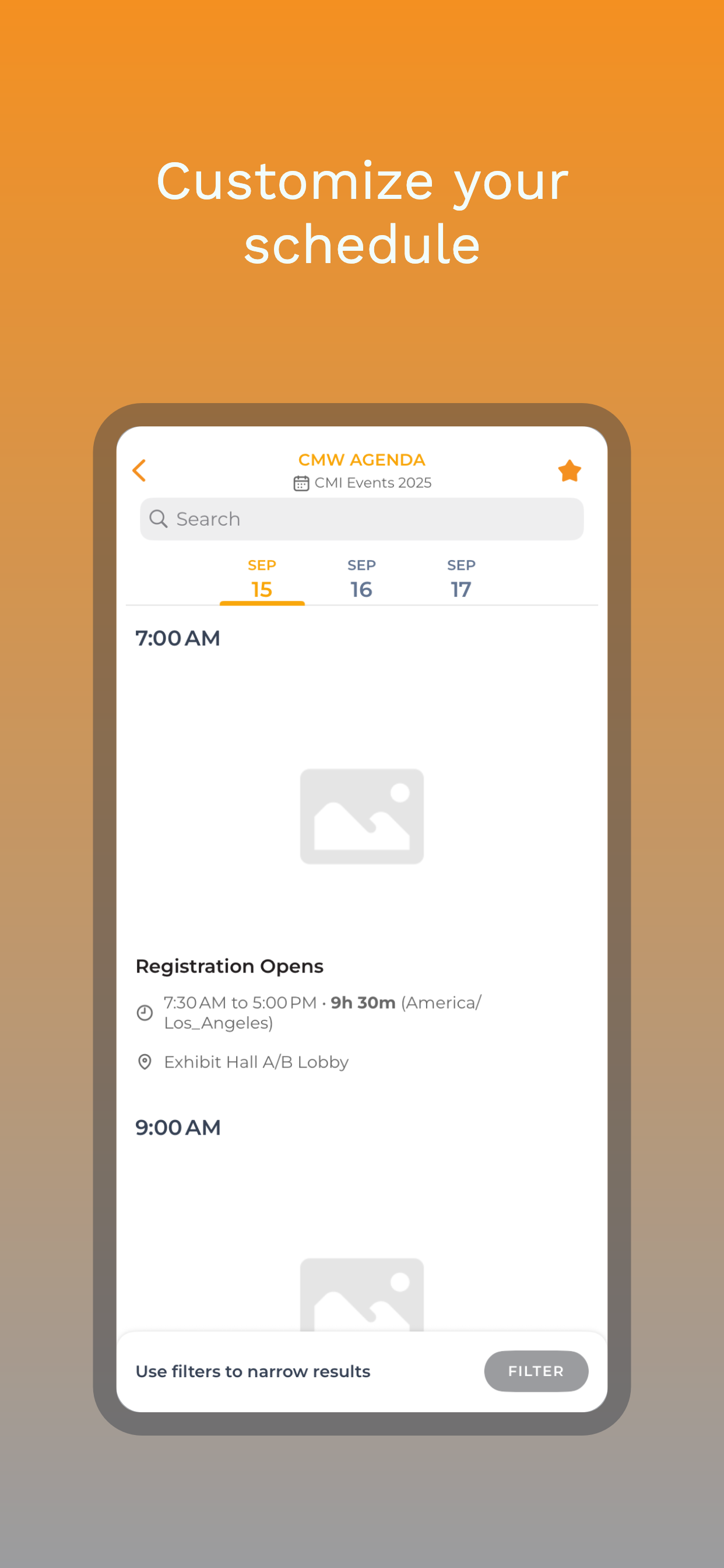 CMI Events screenshot 3
