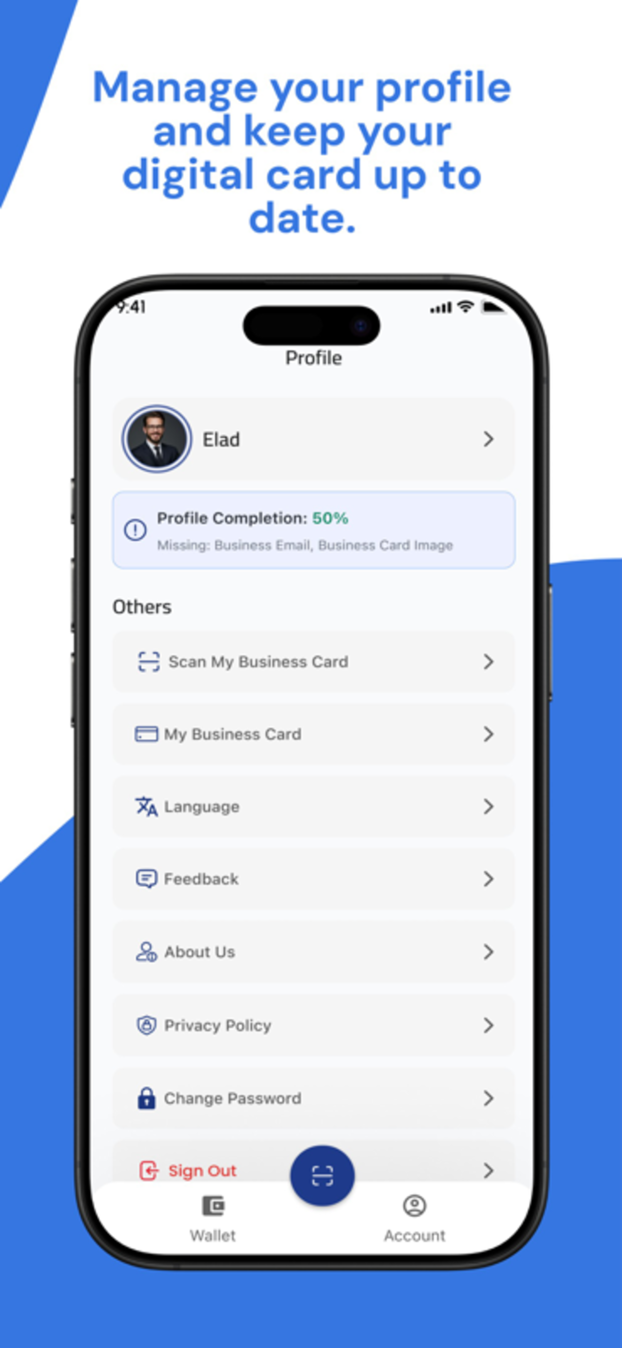 Milo:Card Scanner screenshot 3