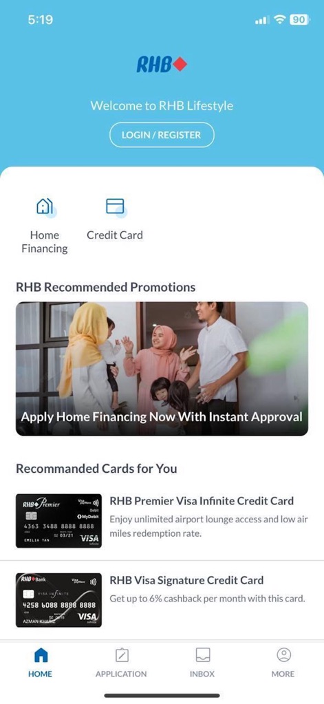 RHB MyHome - Finance App | MWM