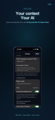 Cyrano: AI Whisper Assistant Screenshot 7 of 8