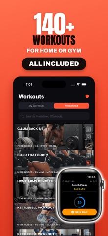 Gym Exercises & Workouts Screenshot 1 of 10
