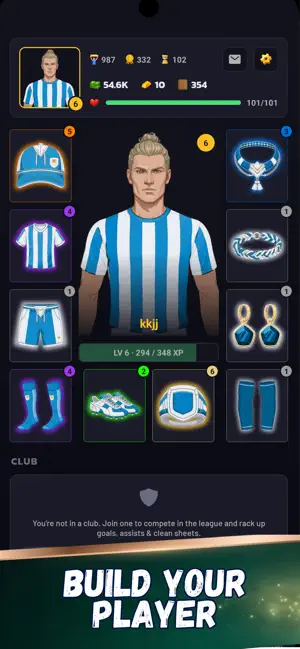 Soccer Wizz: Football RPG Sim screenshot 1