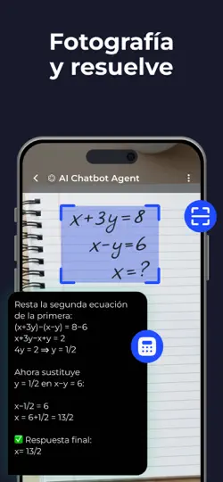 Captura de pantalla de AI! Chat IA・Chatbot En Español en iPhone 4