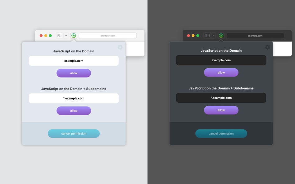 #1. JS Blocker (macOS) di: Maxim Rysevets