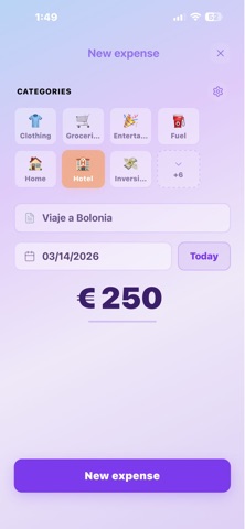 Fleexo - Control de gastos screenshot