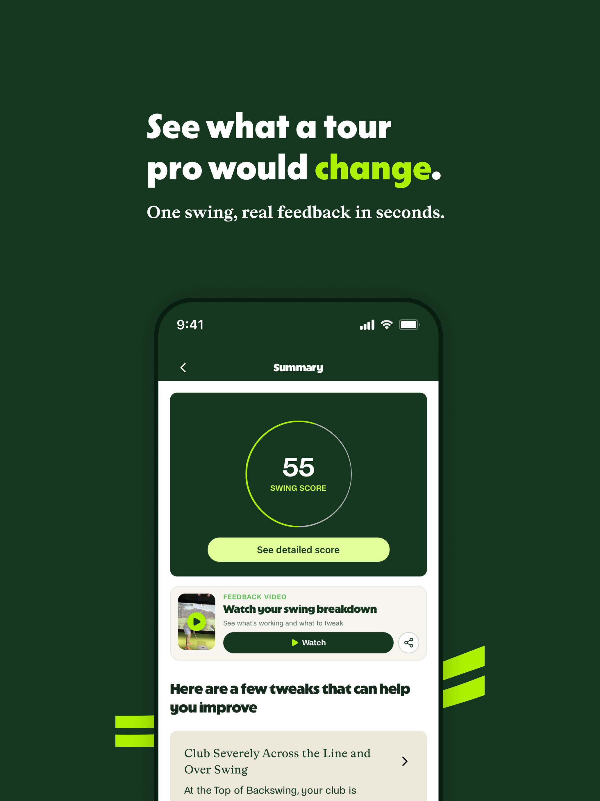 Kunu Golf: Swing Analyzer screenshot 8