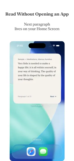 Next Paragraph screenshot 1