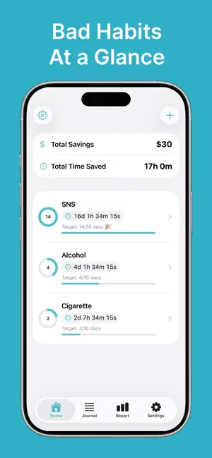 Habit Detox: Tracker Monk Mode screenshot 1
