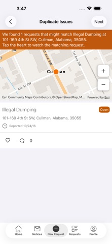 City of Cullman iPhone screenshot