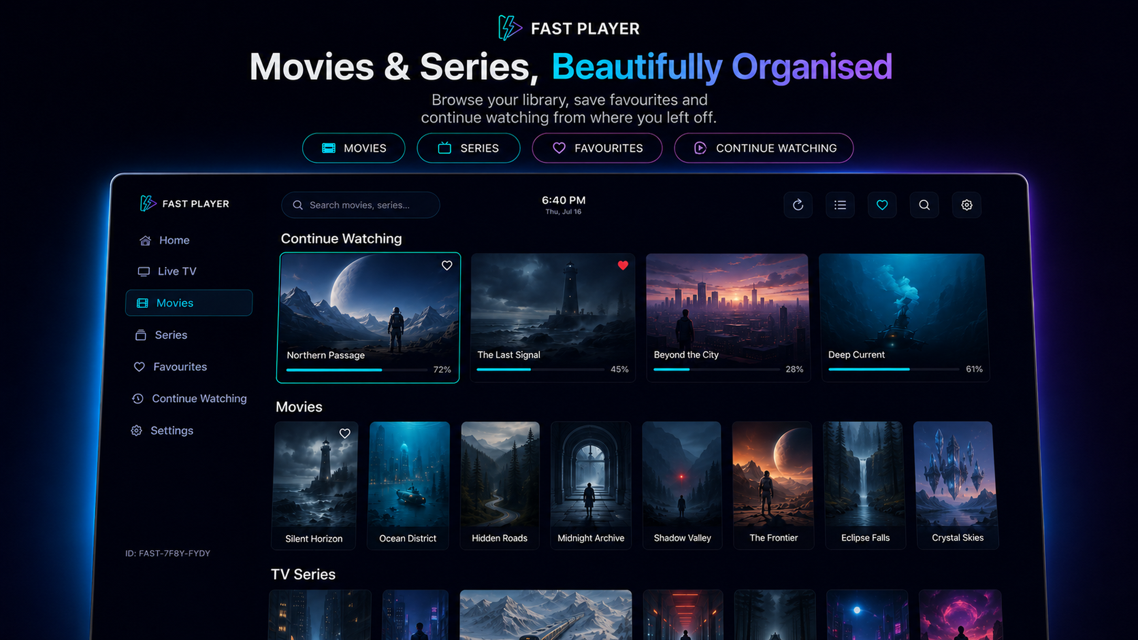 Fast IPTV Player screenshot 24