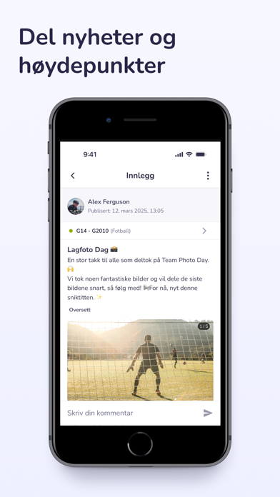 Screenshot #3 pour Hoopit: Organiserer idrett