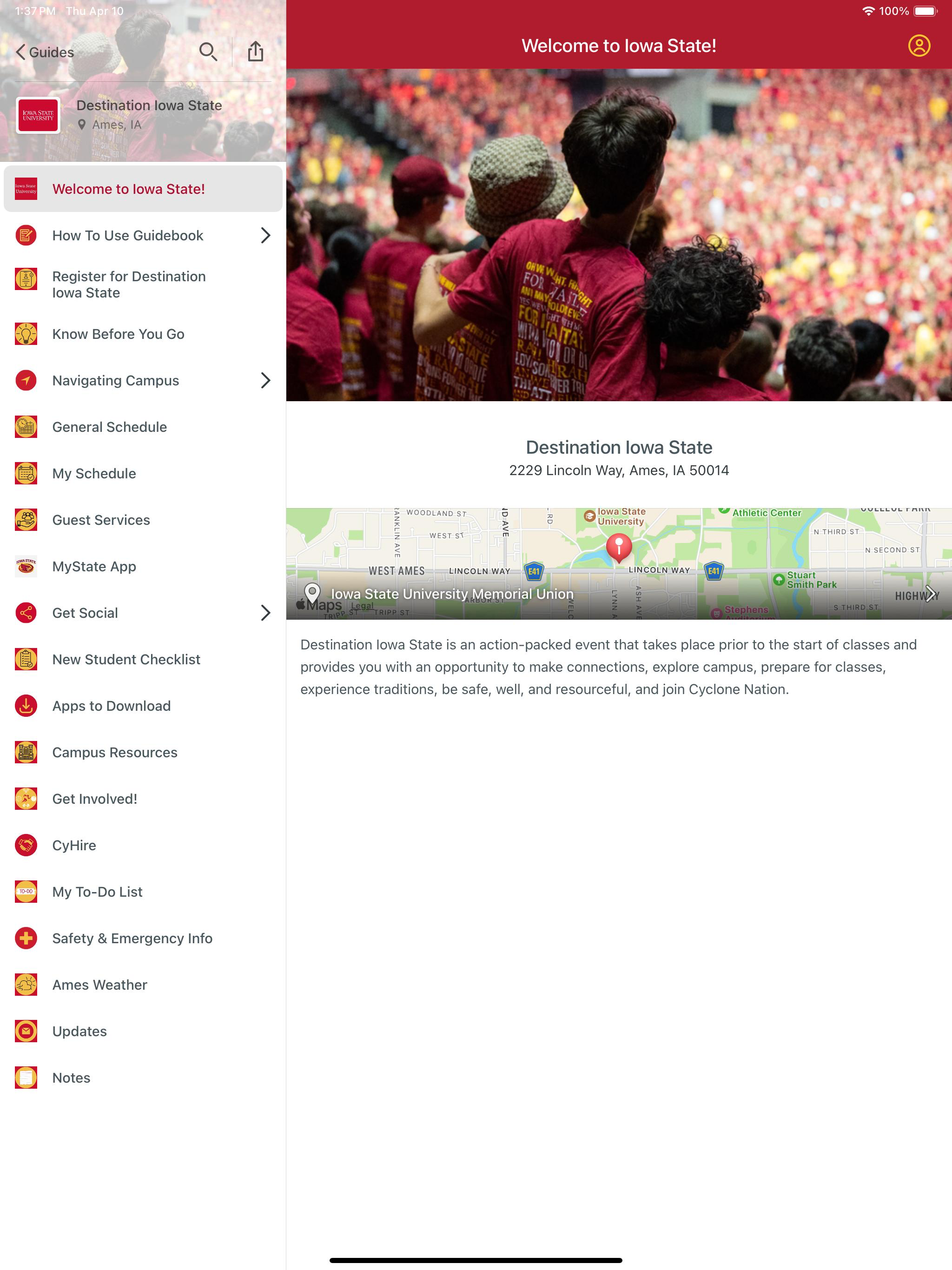Iowa State University Guides screenshot 7