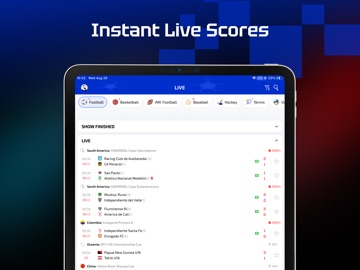 AiScore - Live Sports Scores iPad screenshot