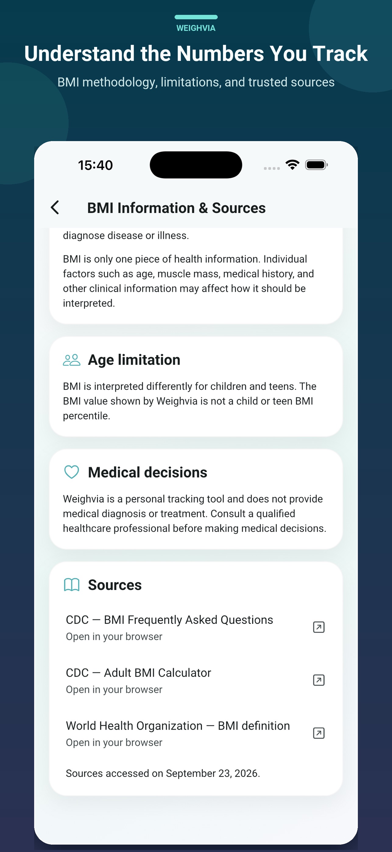 Screenshot 5 of Weighvia