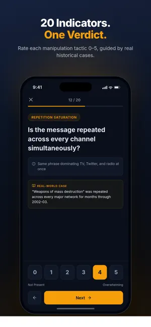 PsyOp Detector screenshot 2
