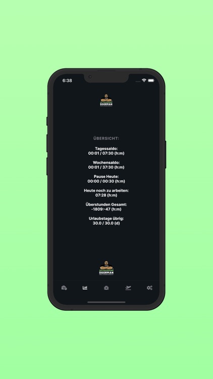 Zeiterfassungdoorman screenshot-4