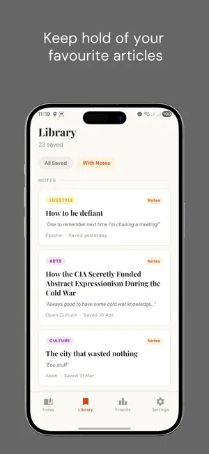 Broaden: Daily Reads screenshot 3