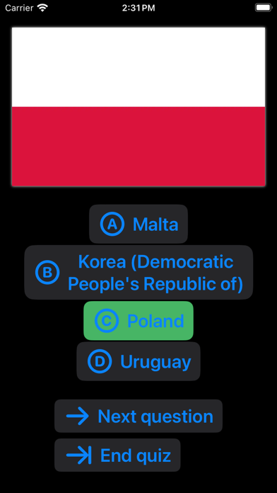 Super Flags: Flag Quiz Screenshot
