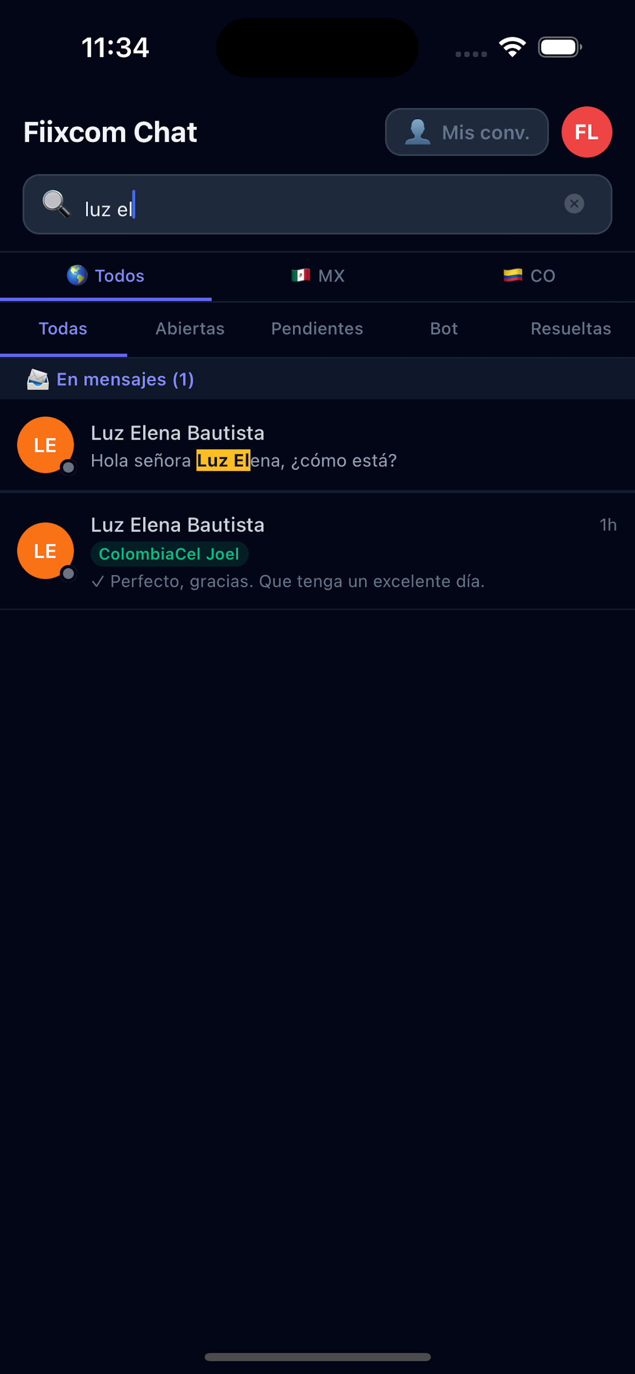 FIIXCOM Chat