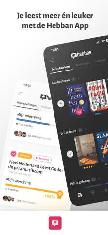 Hebban Boekenapp Screenshot 1 of 9
