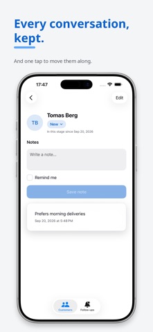 Simple Offline CRM Screenshot 3 of 5