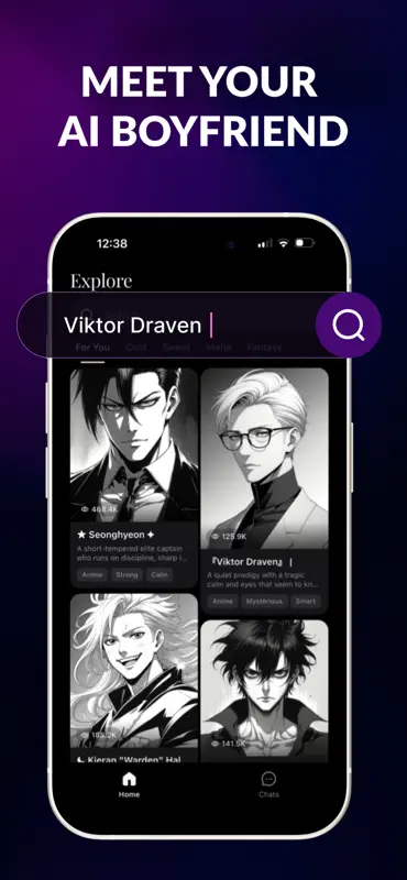 Poly Character AI: Boyfriend screenshot 2 of 5