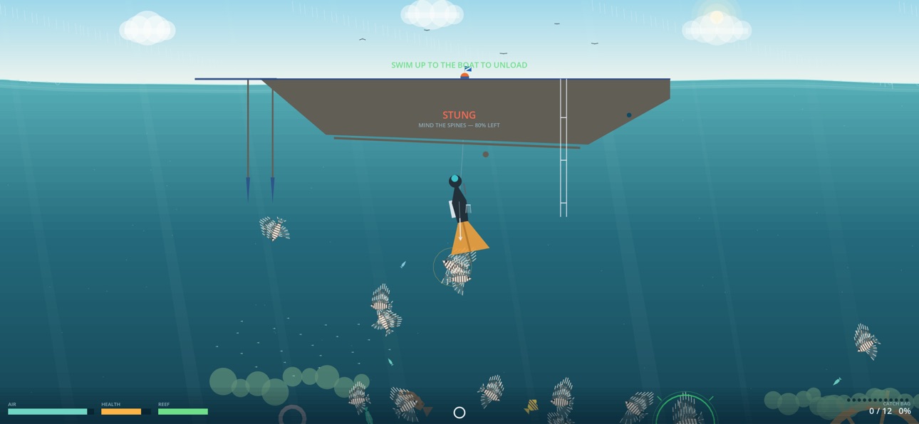 Screenshot 1 of Lionfish Hunter