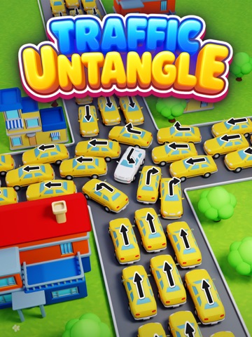 Traffic Untangle: Puzzle Roads iPad screenshot