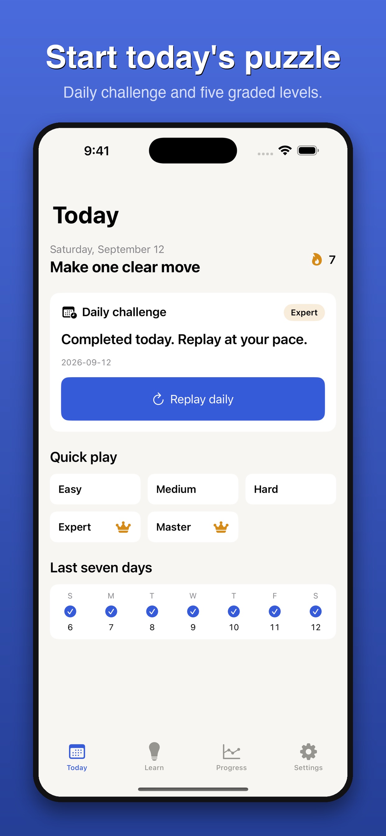 Screenshot 1 of Sudoku Proof: Daily Logic