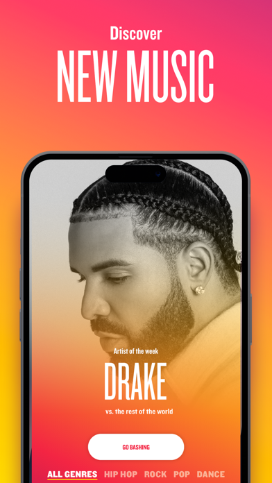 MusicBash - Discover new music Screenshot