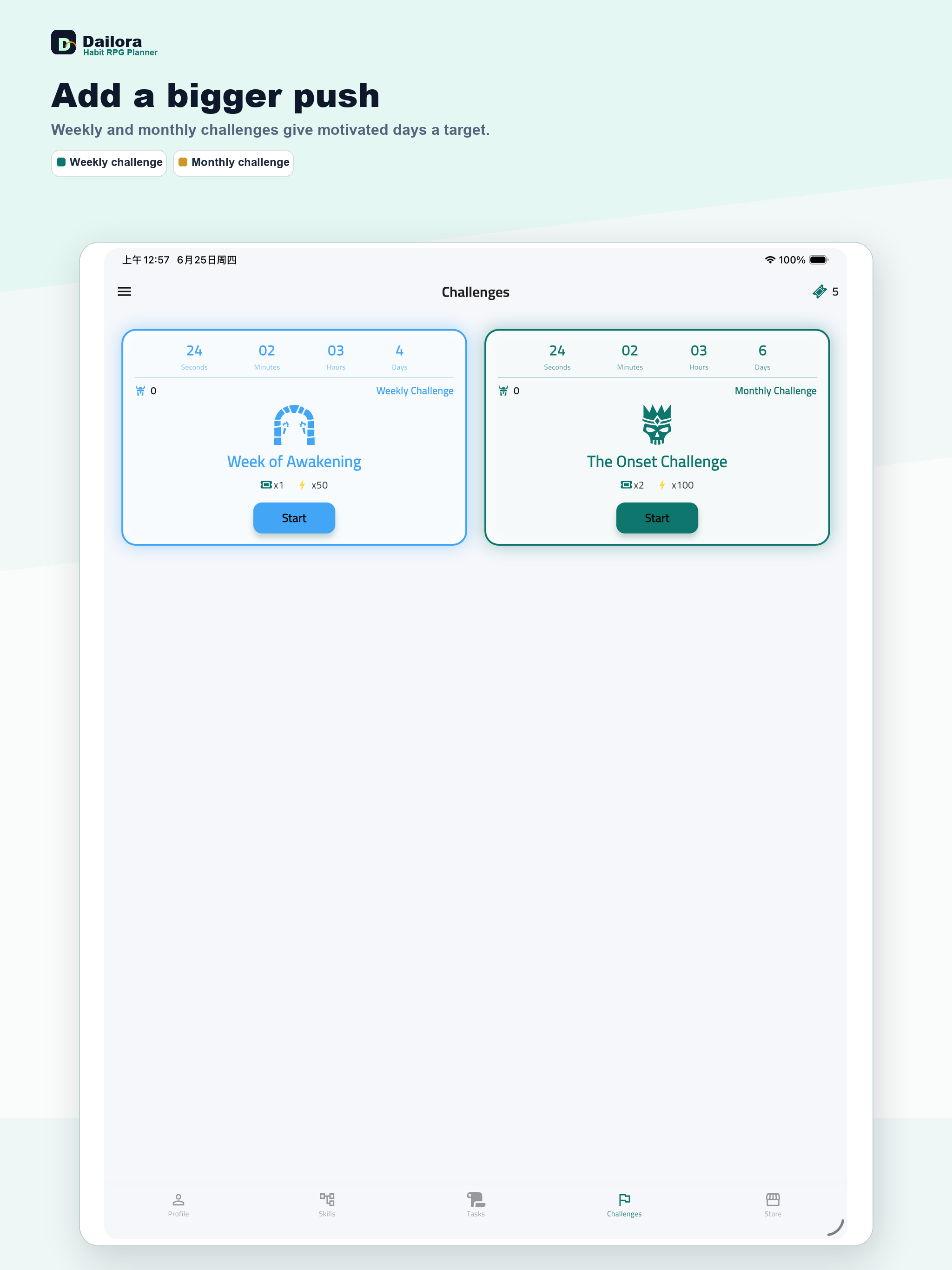 Dailora: Habit RPG Planner screenshot 12