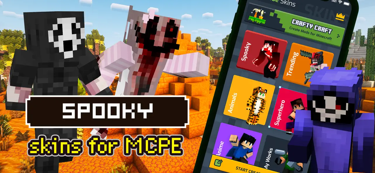 Screenshot #1 pour Phase 3 Skins for Minecraft PE