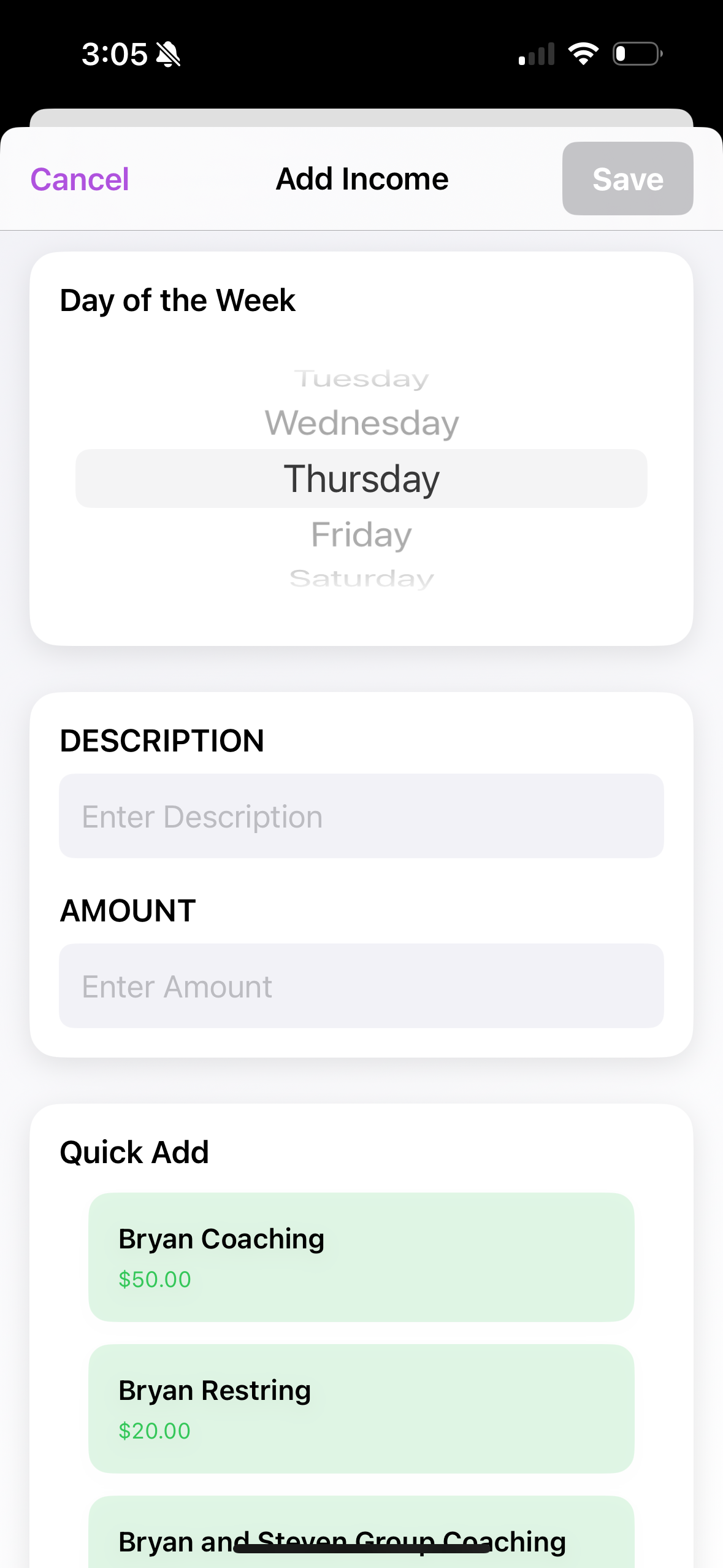 MyFinanceTracker screenshot 5