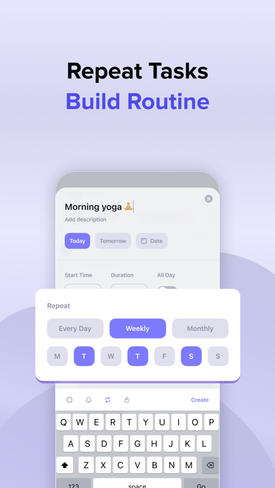 Daily Schedule Planner: Arcush Screenshot