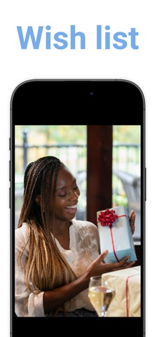Wishlist - Gift & Shopping iPhone screenshot