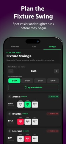 BeyondFPL: FPL Team Planner iPhone screenshot