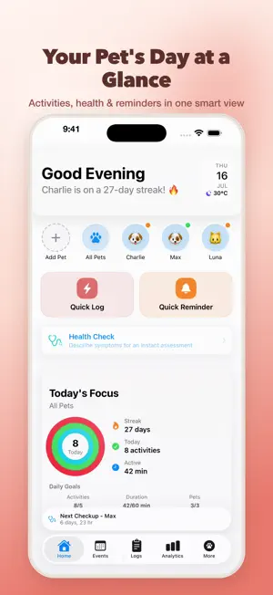 PetSuite 360: Pet Care Tracker screenshot 1