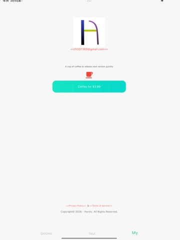 Tai Chi for Health Fitness App iPad screenshot