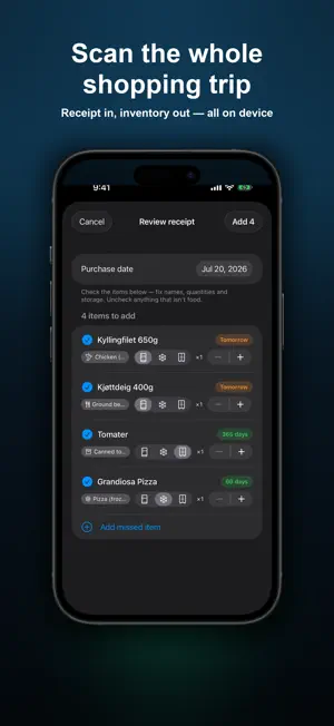 Shelf Life: Expiry Tracker screenshot 2