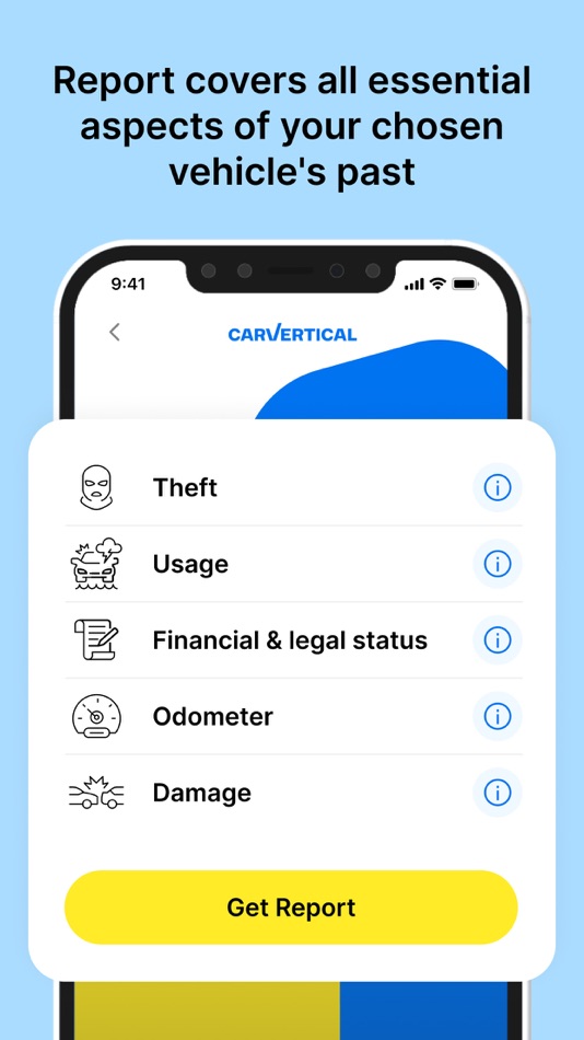 #2. carVertical: Check Car History (iOS) By: CV Group
