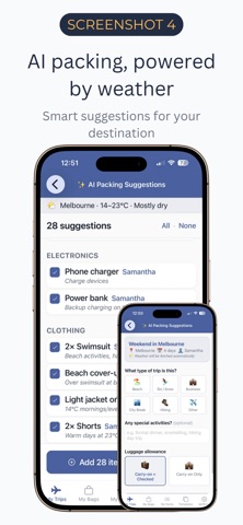 TripFlow: Packing Organiser screenshot